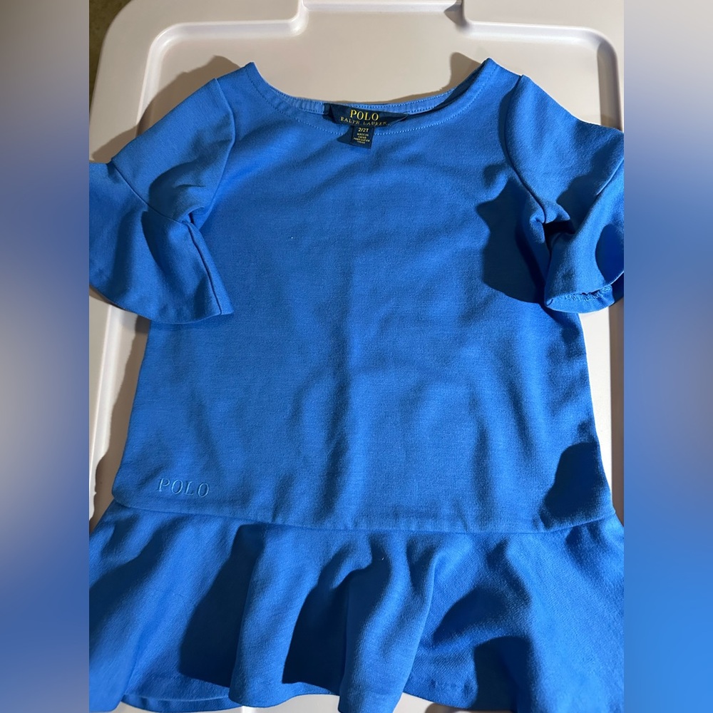 Polo by Ralph Lauren Vibrant Blue Dress - Bin 11